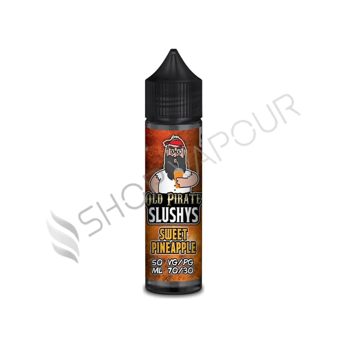 Sweet Pineapple 50ml Shortfill E-Liquid by Old Pirate Slushys