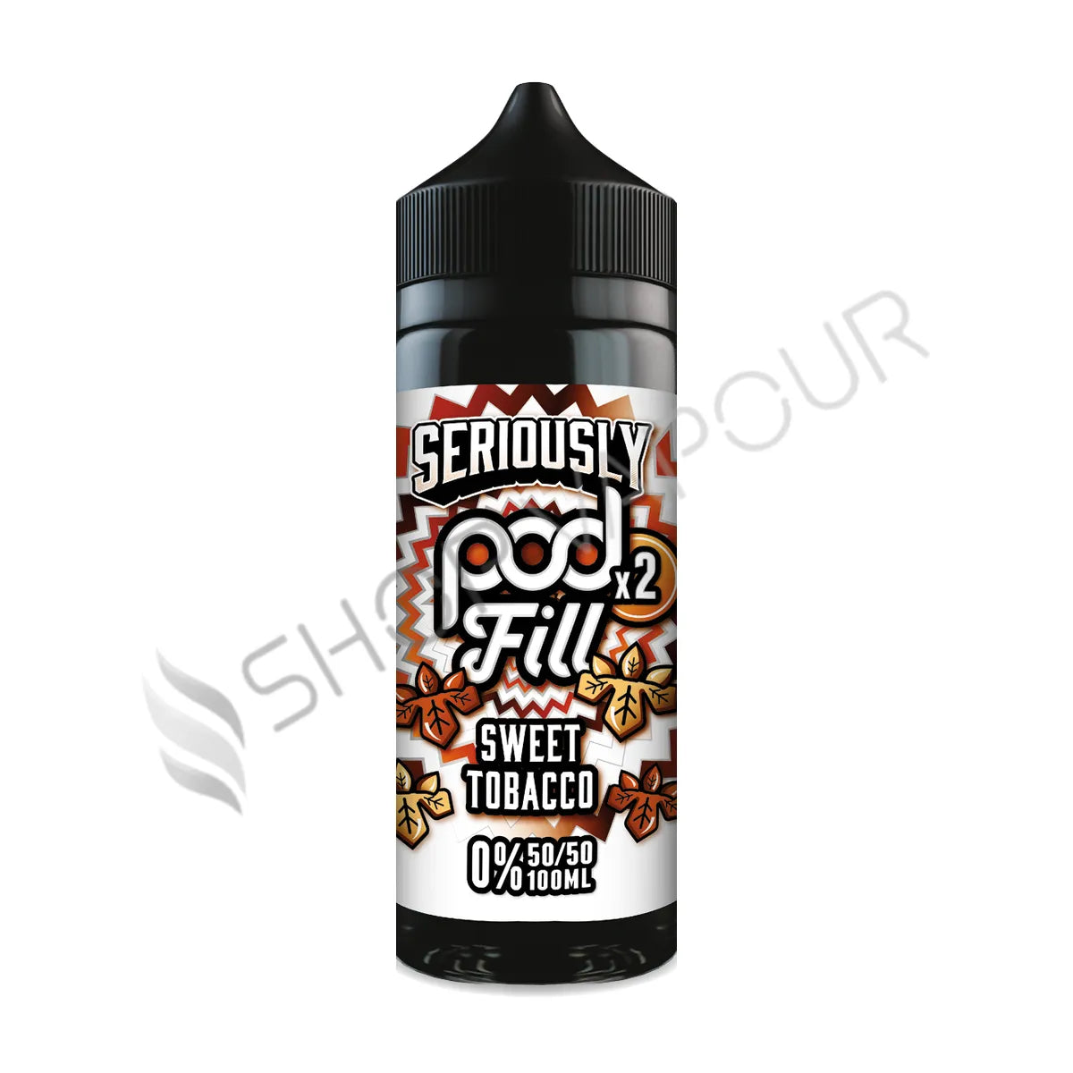 Sweet Tobacco 100ml Shortfill E-Liquid by Seriously Pod Fill X2