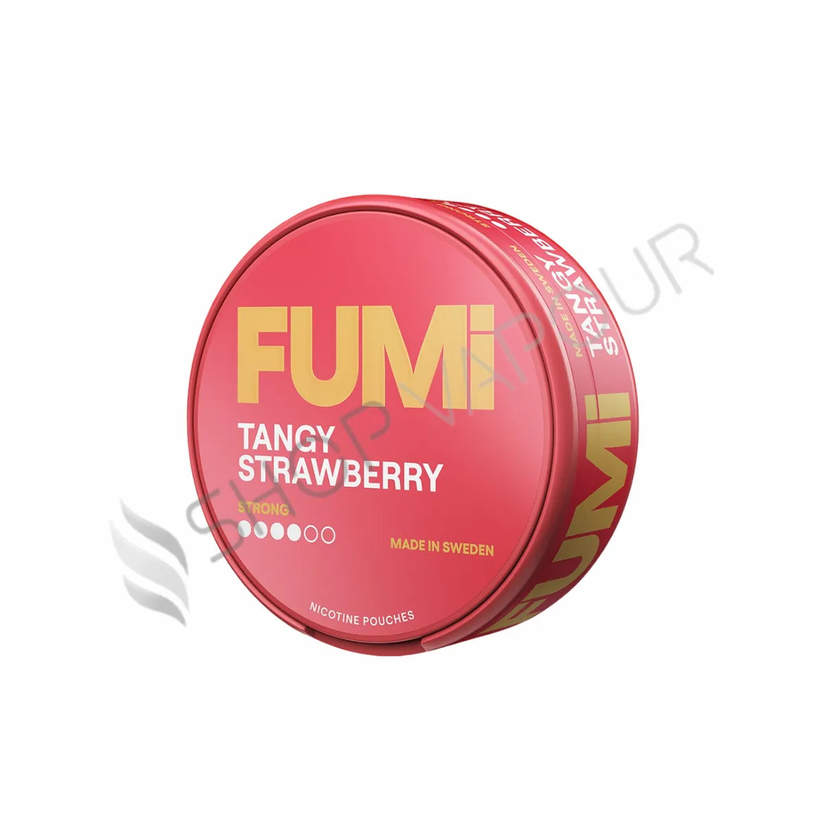 Tangy Strawberry Nicotine Pouches by FUMI - Strong