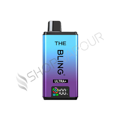 The Bling Ultra Plus 30K Prefilled Pod Kit - Blueberry Cotton Candy / Blue Raspberry