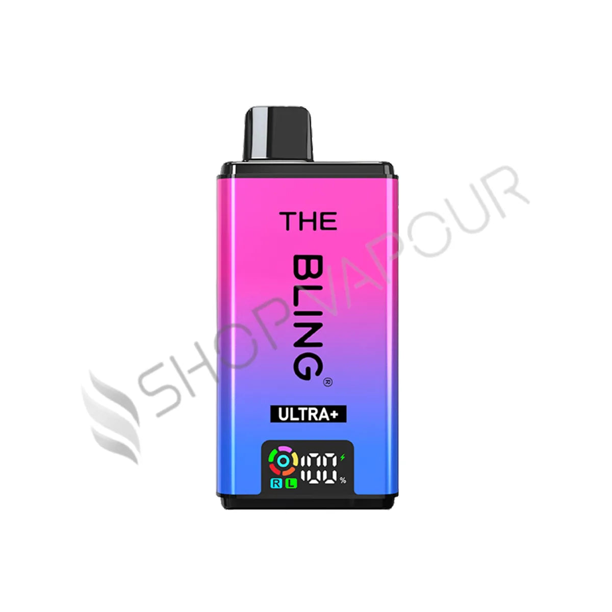 The Bling Ultra Plus 30K Prefilled Pod Kit - Blue Razz Gummy Bear