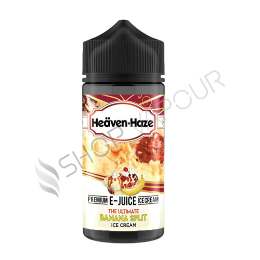 The Ultimate Banana Split 100ml Shortfill E-Liquid by Heaven Haze