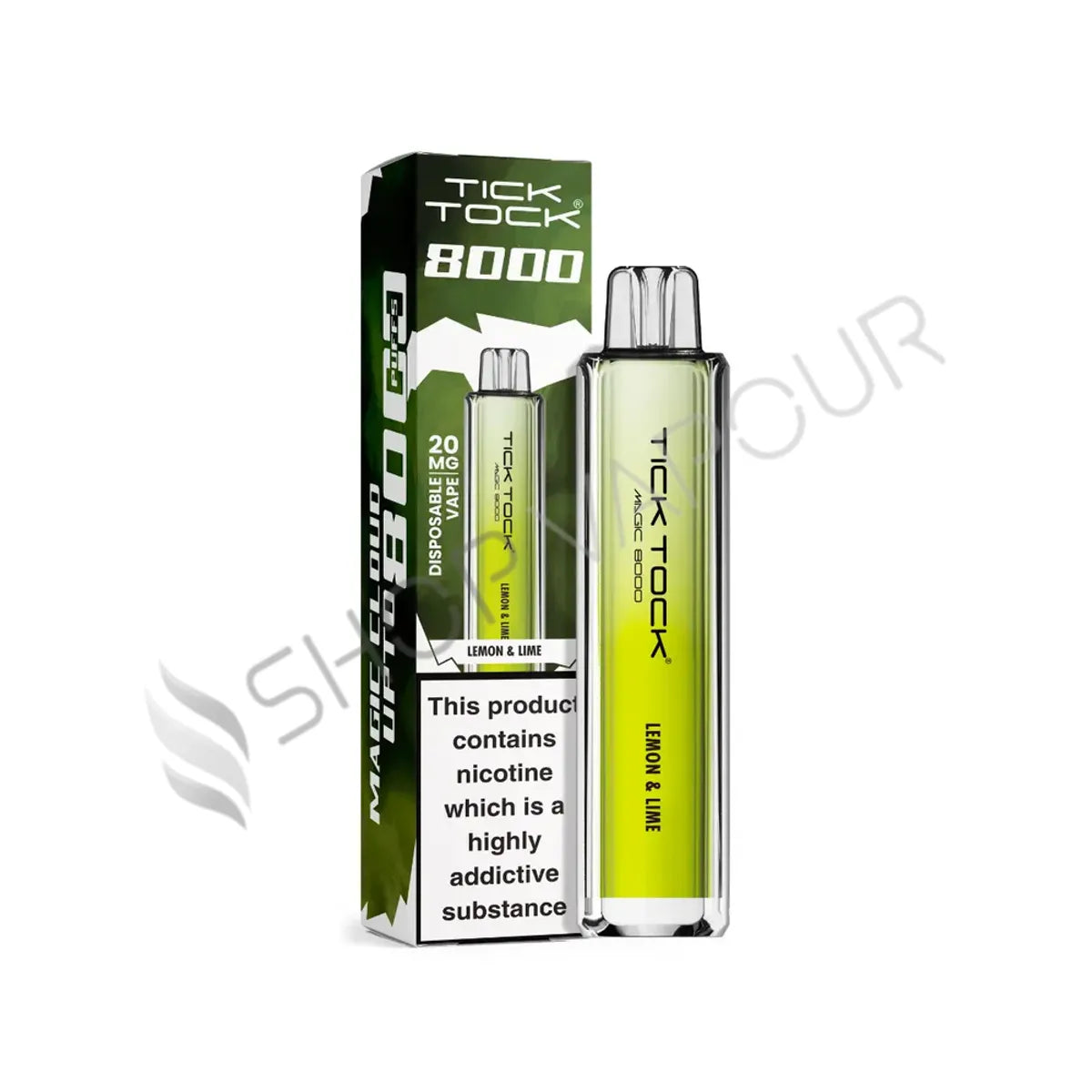 Tick Tock Magic 8000 Disposable Vape Kit