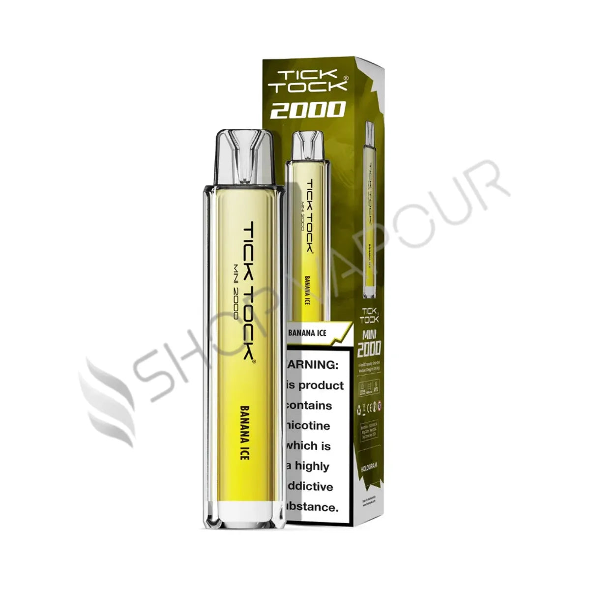 Tick Tock Mini 2000 Disposable Vape Kit