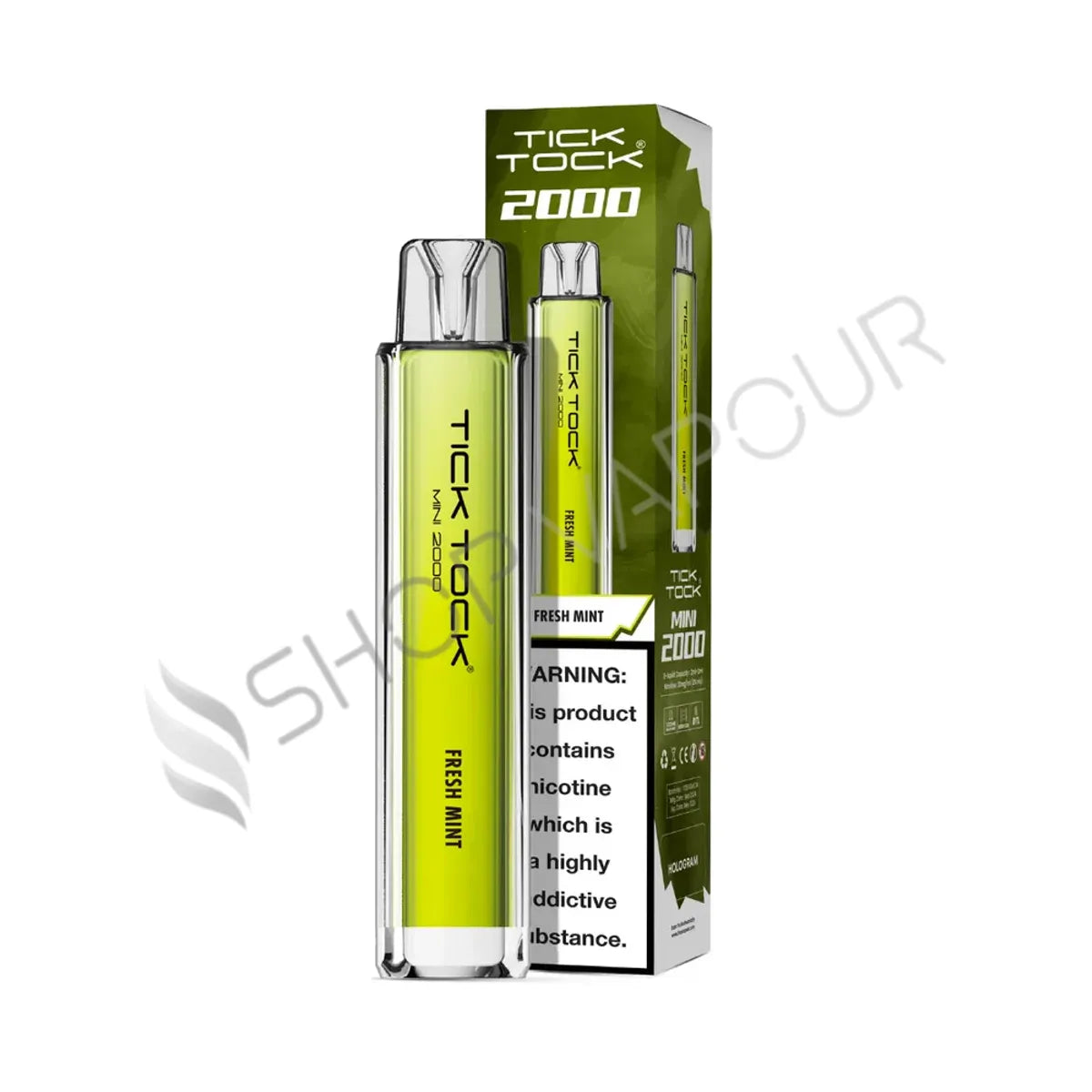 Tick Tock Mini 2000 Disposable Vape Kit