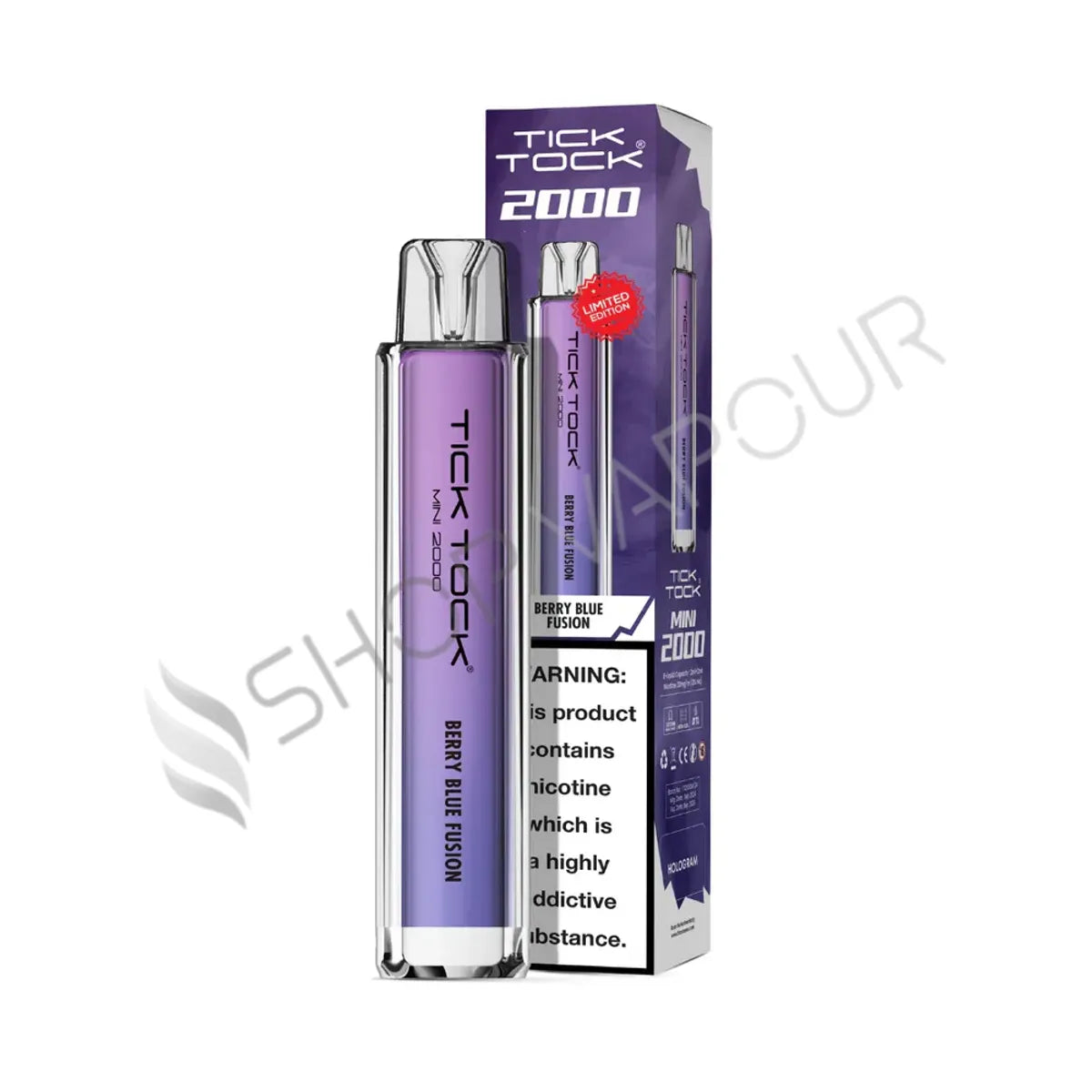 Tick Tock Mini 2000 Disposable Vape Kit
