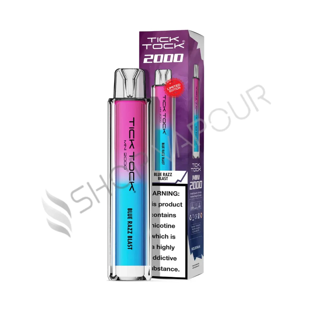 Tick Tock Mini 2000 Disposable Vape Kit