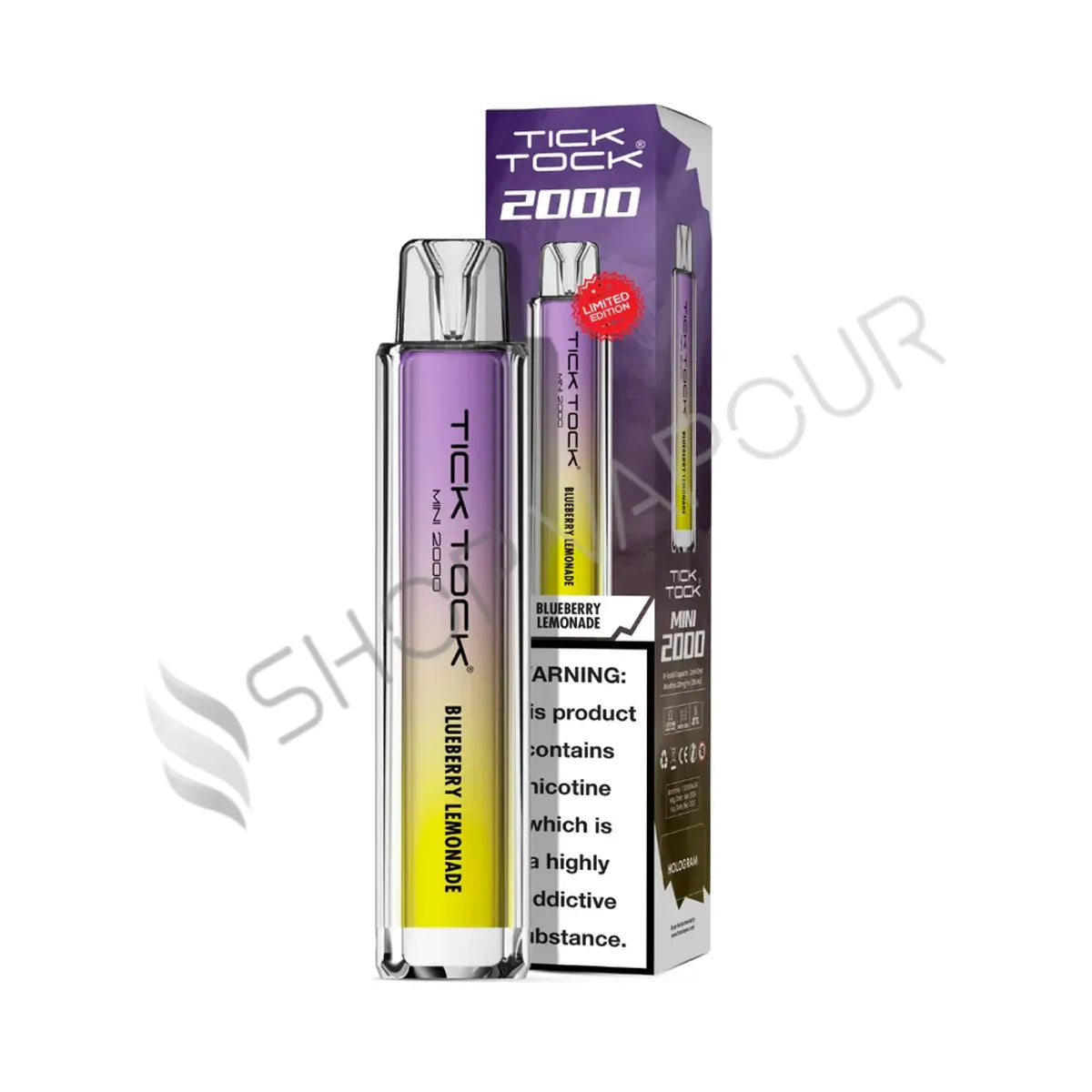 Tick Tock Mini 2000 Disposable Vape Kit