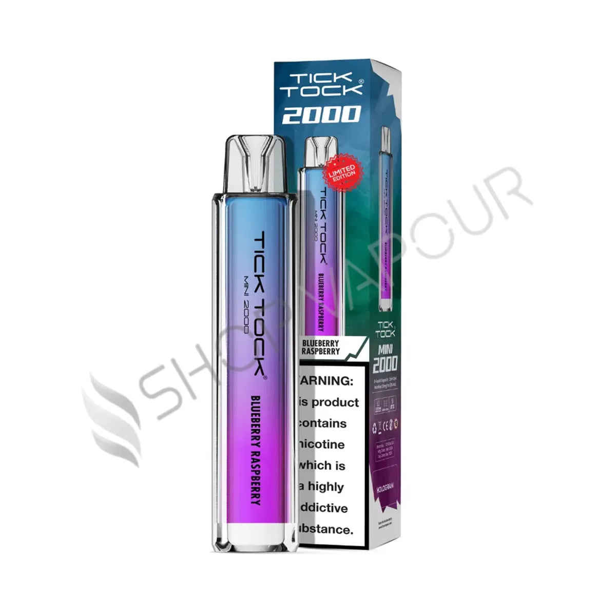 Tick Tock Mini 2000 Disposable Vape Kit