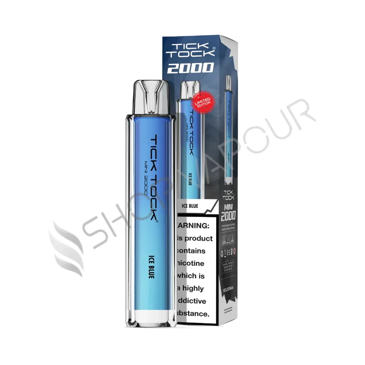 Tick Tock Mini 2000 Disposable Vape Kit