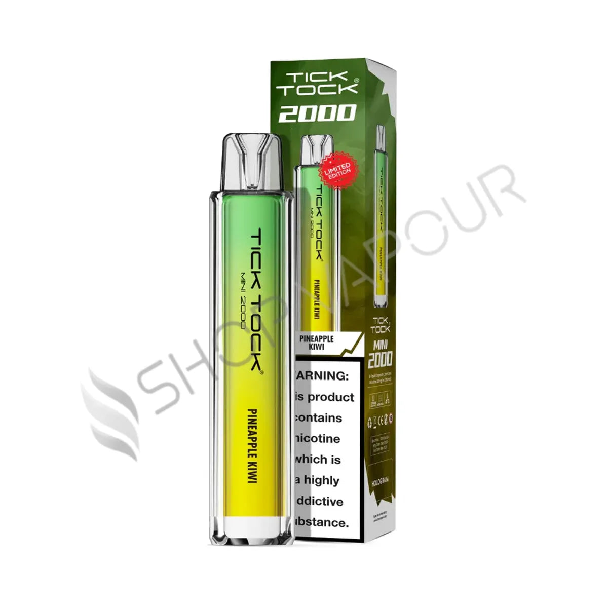 Tick Tock Mini 2000 Disposable Vape Kit