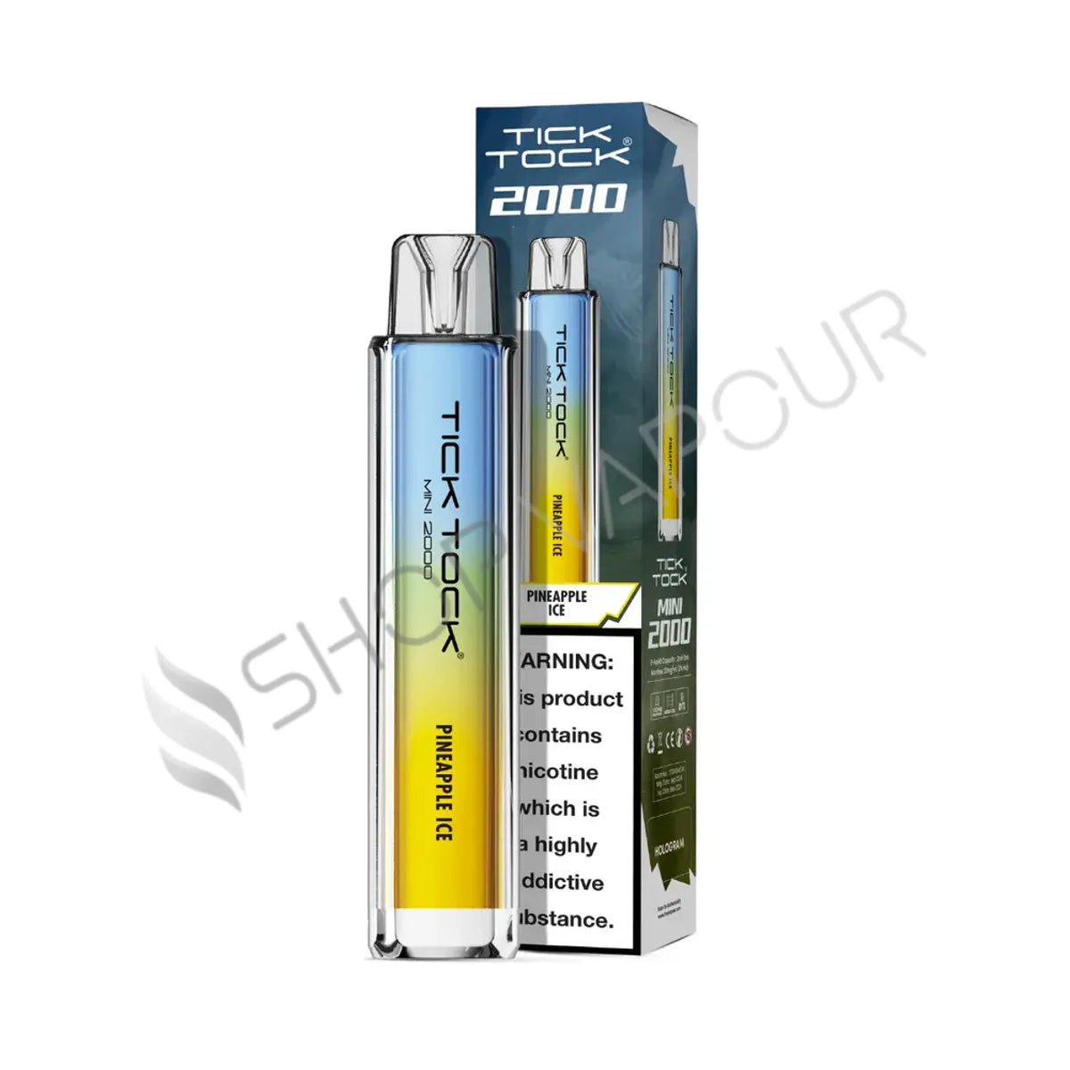Tick Tock Mini 2000 Disposable Vape Kit