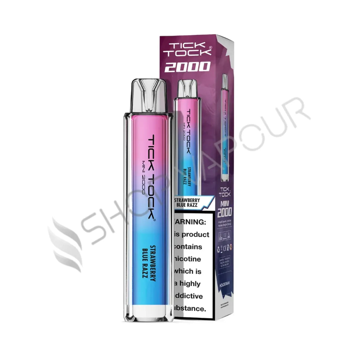 Tick Tock Mini 2000 Disposable Vape Kit