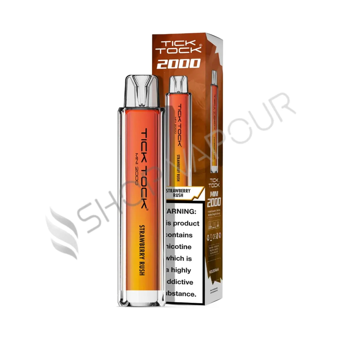 Tick Tock Mini 2000 Disposable Vape Kit