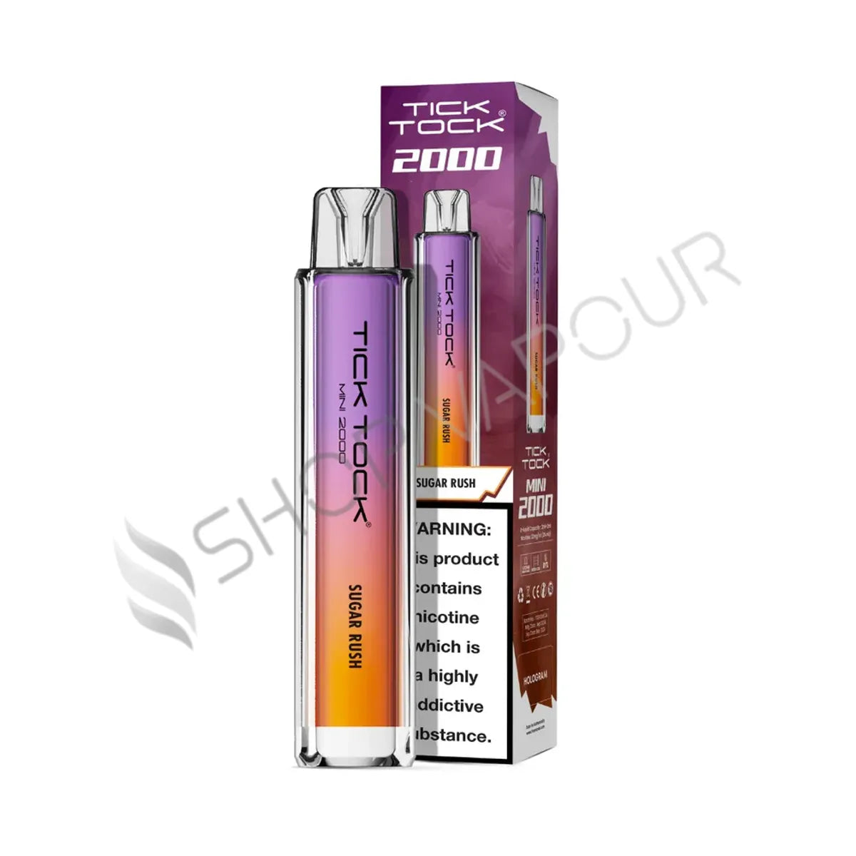 Tick Tock Mini 2000 Disposable Vape Kit