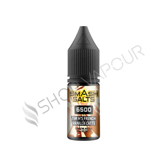 Tim H'S French Vanilla Latte Nic Salt E-Liquid by Smash Salts 6500