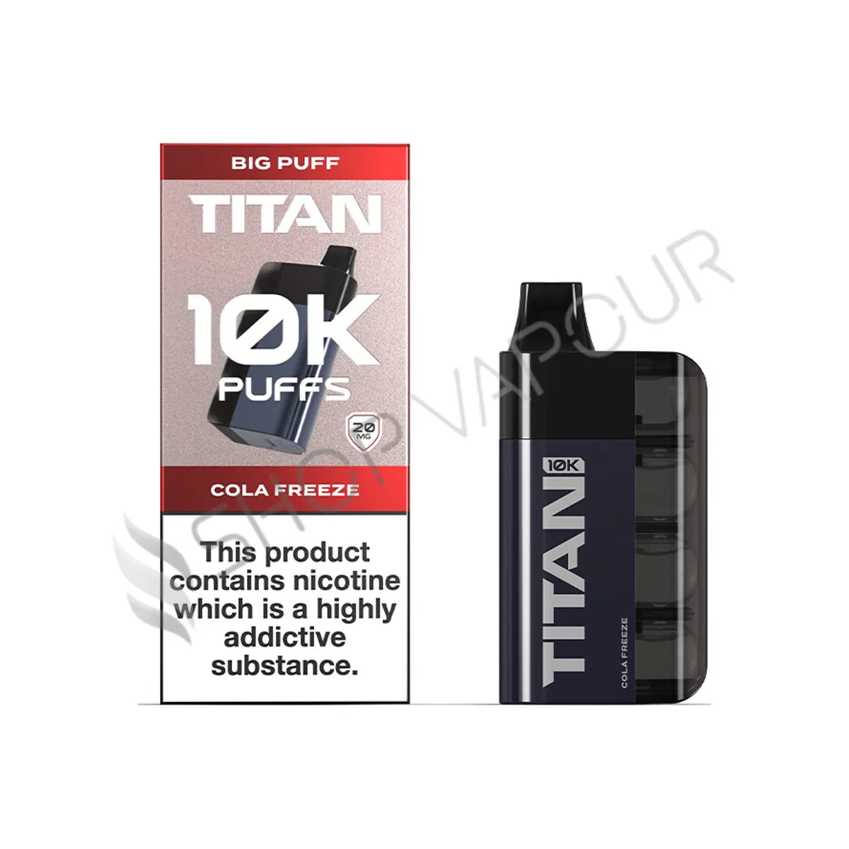 Titan 10k Rechargeable Disposable Vape