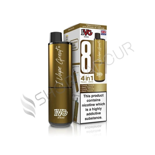Tobacco Edition IVG 2400 Prefilled Pod Kit