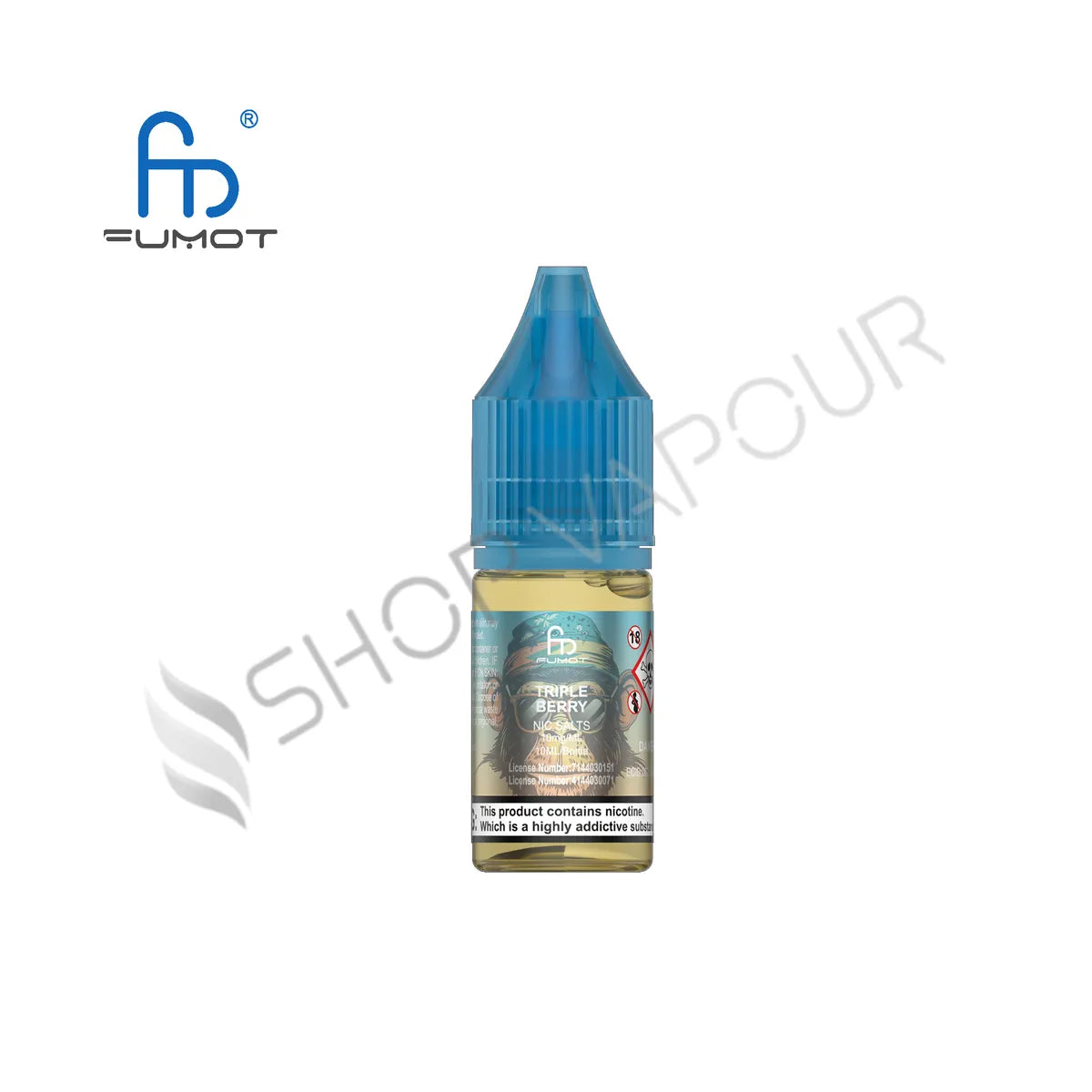 Triple Berry Nic Salt E-Liquid by RandM 7000