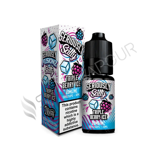 Triple Berry Ice Nic Salt E-liquid by Seriously Salty