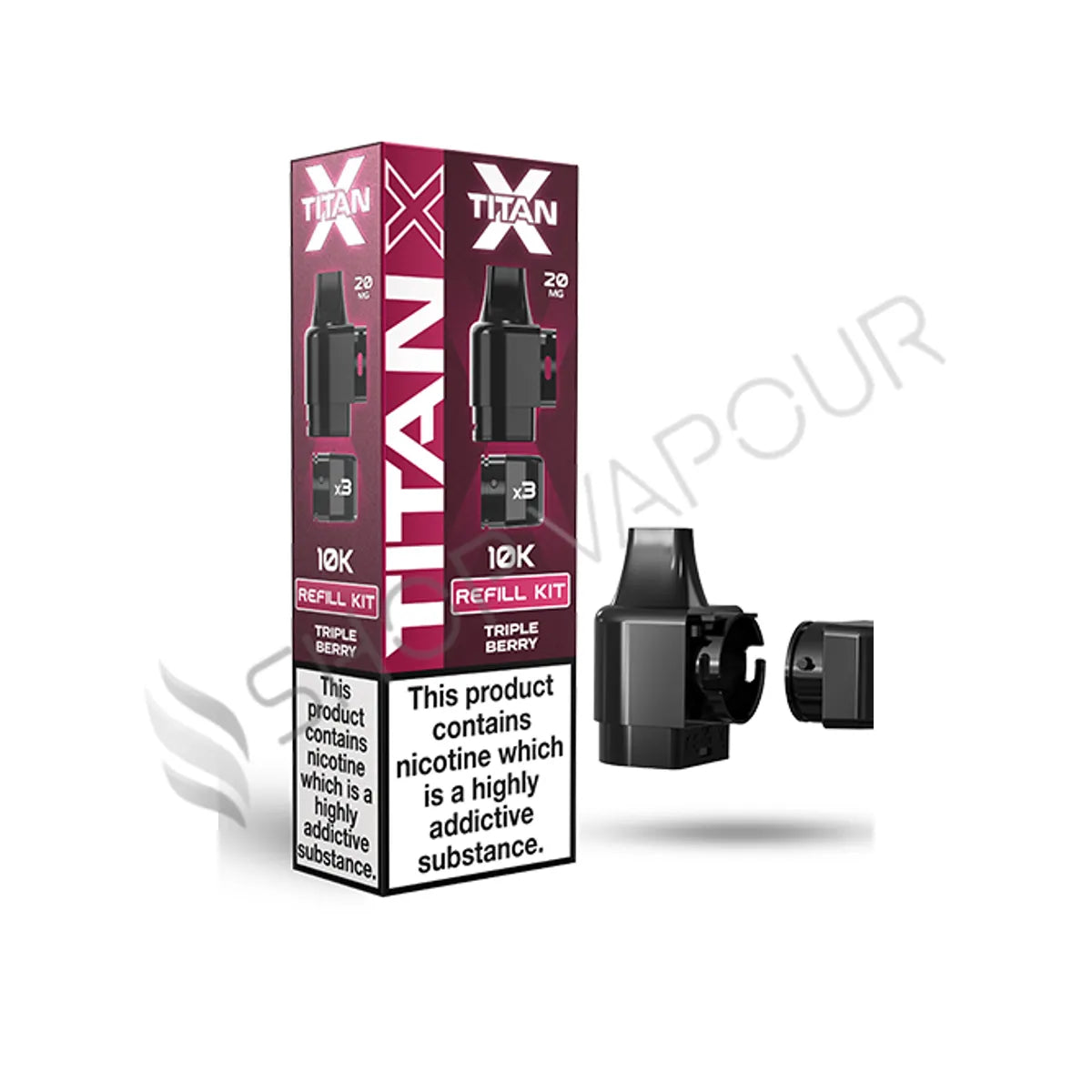 Triple Berry Titan X Refill Pack by Titan