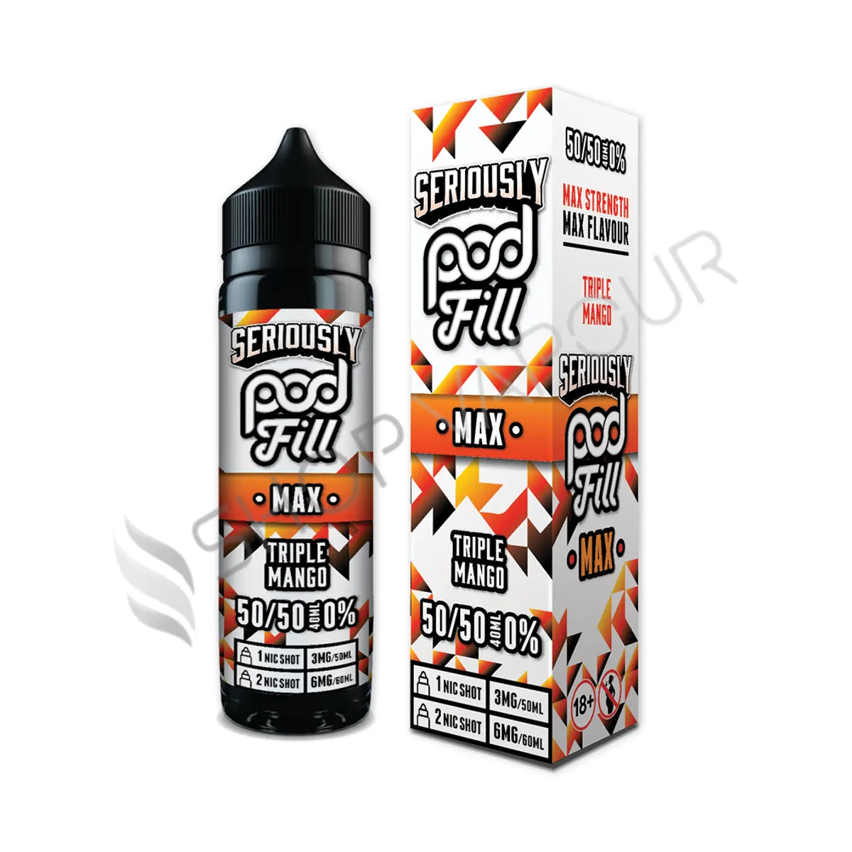 Triple Mango 40ml Shortfill E-Liquid by Seriously Pod Fill Max