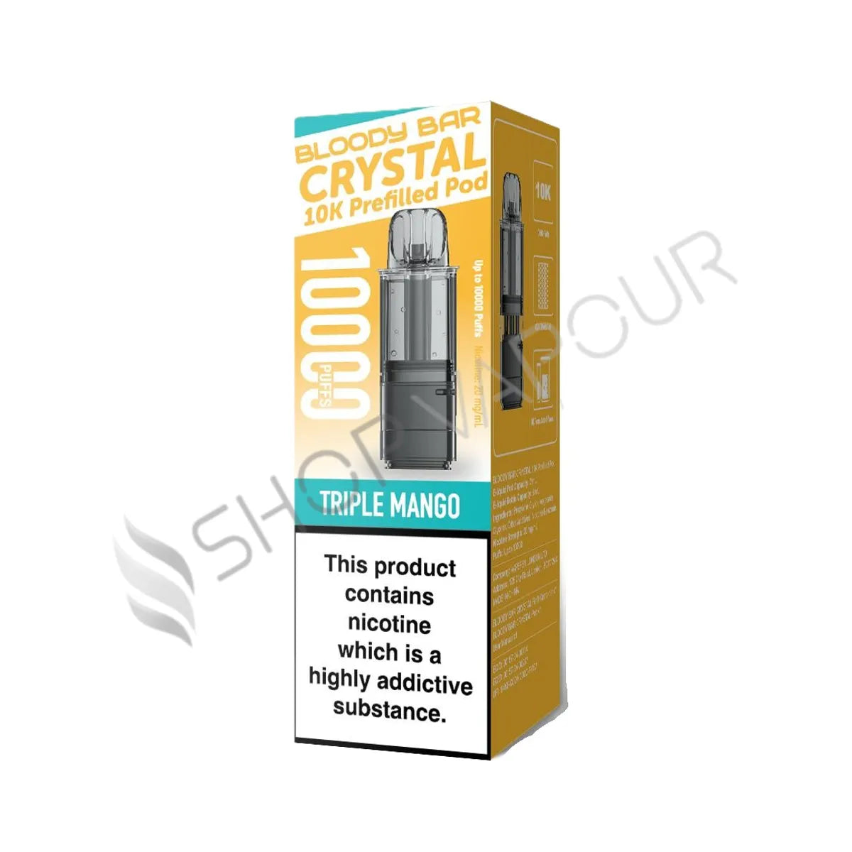 Triple Mango Crystal 10K Prefilled Pod & Refill by Bloody Bar