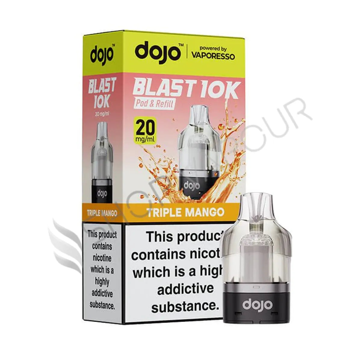 Triple Mango Dojo Blast 10K Prefilled Pod & Refill by Vaporesso