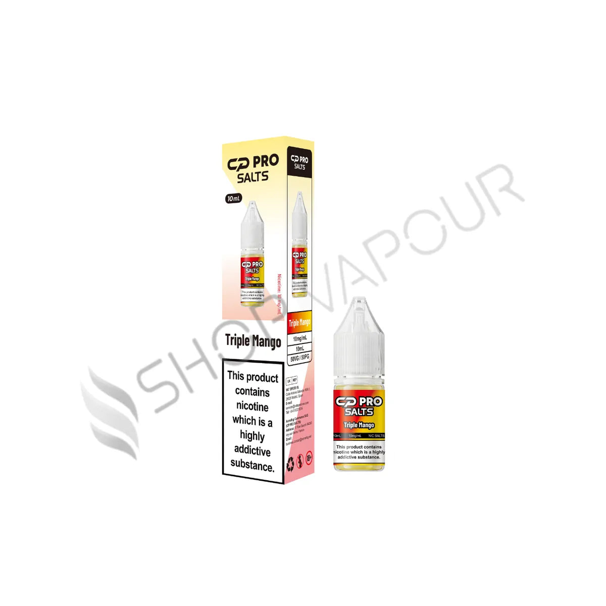 Triple Mango Nic Salt E-Liquid by Crystal Pro CP