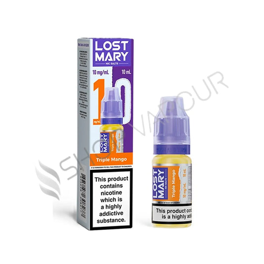 Triple Mango Nic Salt E-Liquid by Lost Mary