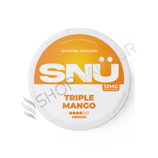 Triple Mango Nicotine Pouches by SNU