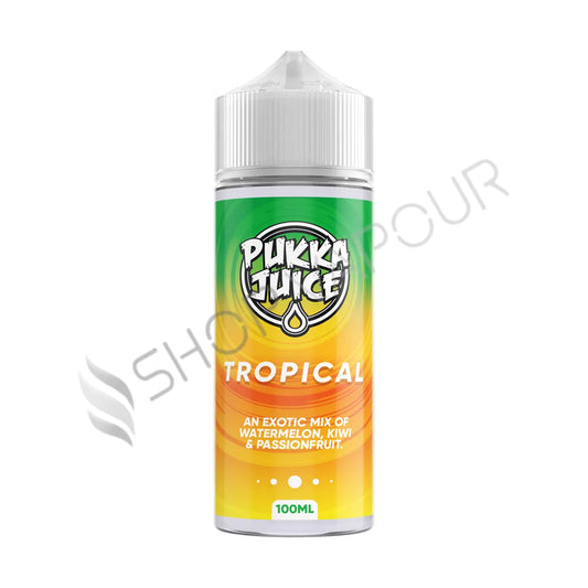 Tropical 100ml Shortfill E-Liquid by Pukka Juice