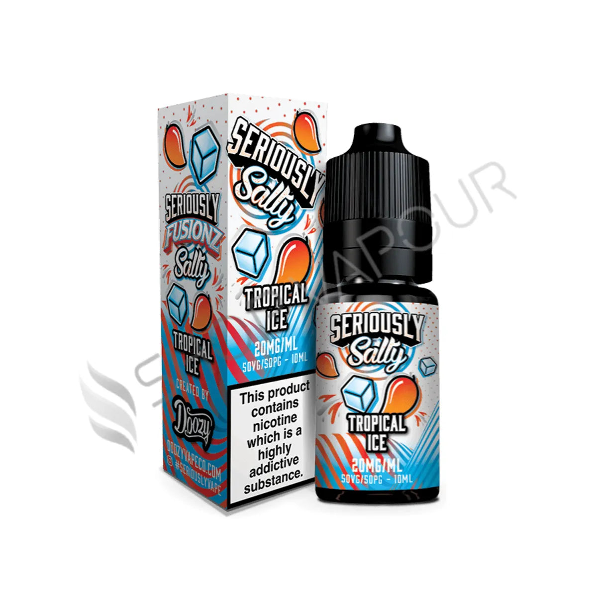 Tropical Ice Nic Salt E-liquid by Seriously Salty