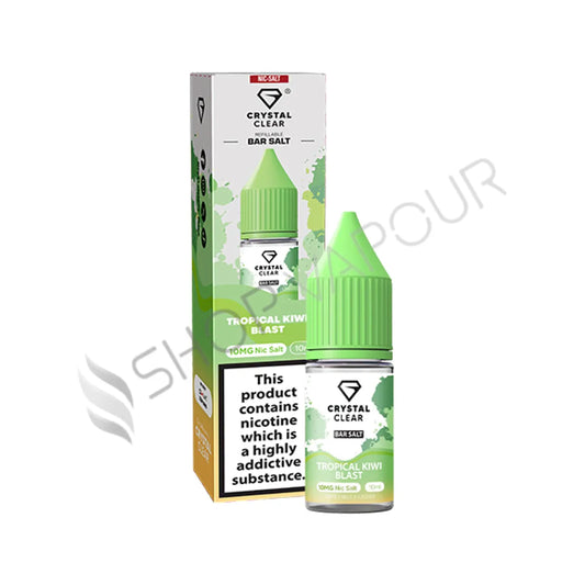 Tropical Kiwi Blast Bar Salts Nic Salt by Crystal Clear