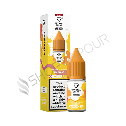 Tropical Sour Ice Blast Bar Salts Nic Salt by Crystal Clear