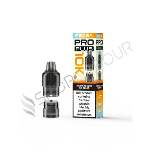 Tropical Sour Ice Pro Plus 10K Prefilled Pod & Refill by Feoba