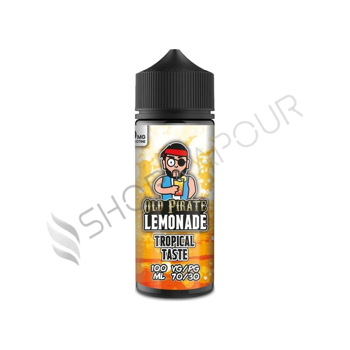 Tropical Taste 100ml Shortfill E-Liquid by Old Pirate Lemonade