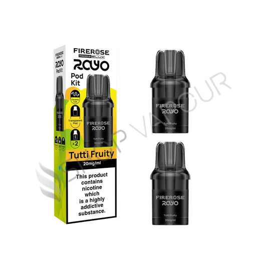 Tutti Fruity Rayo 600 Prefilled Pods by Firerose