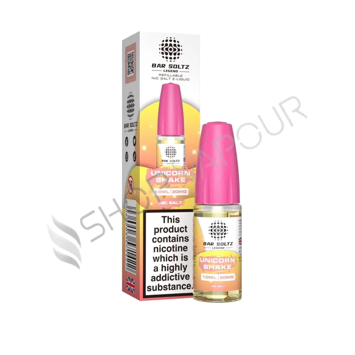 Unicorn Shake Nic Salt E-Liquid by Bar Soltz Legend