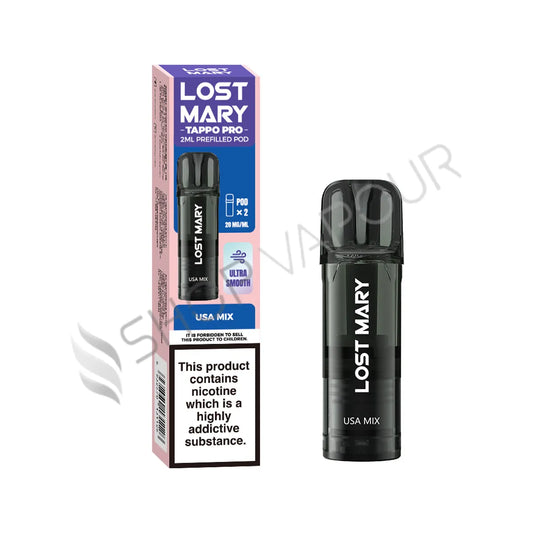 USA Mix Tappo Prefilled Pods by Lost Mary