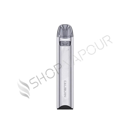 Uwell Caliburn A3S Vape Kit - Moonlight Silver