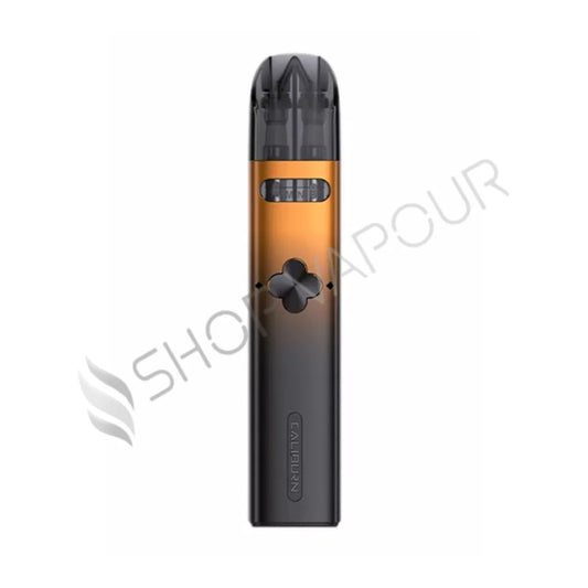 Uwell Caliburn Explorer Pod Vape Kit - Orange and Black