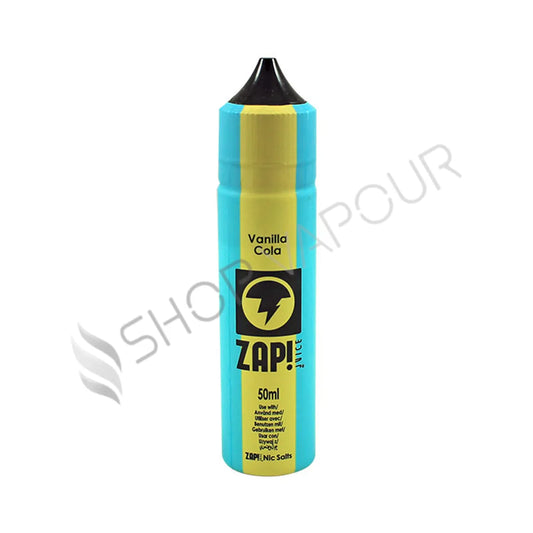 Vanilla Cola 50ml Shortfill E-Liquid by Zap Juice