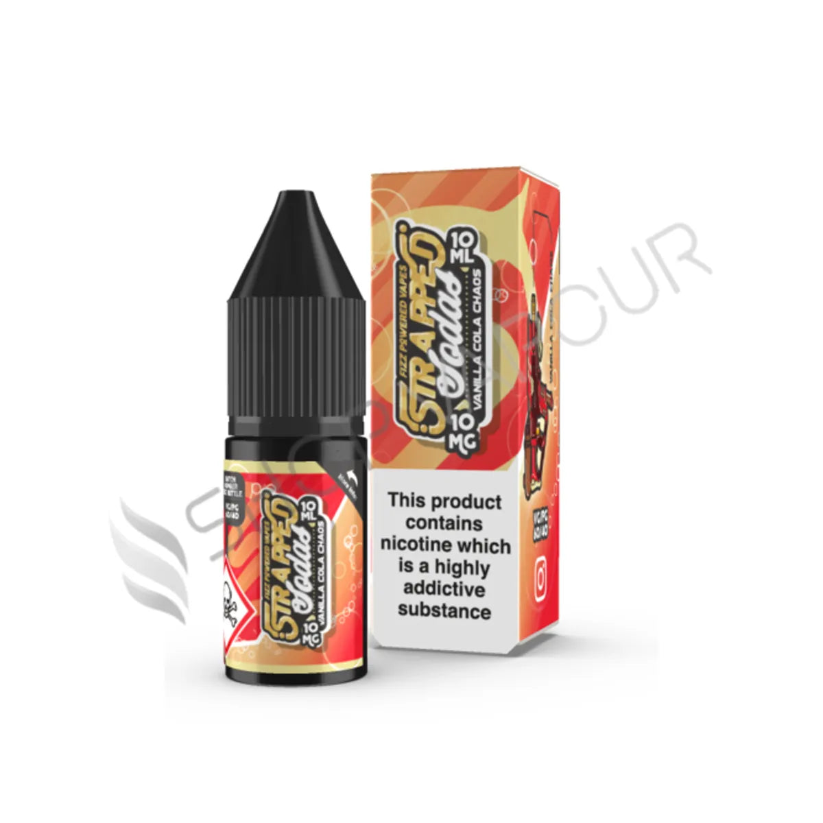 Vanilla Cola Chaos Nic Salt E-Liquid by Strapped