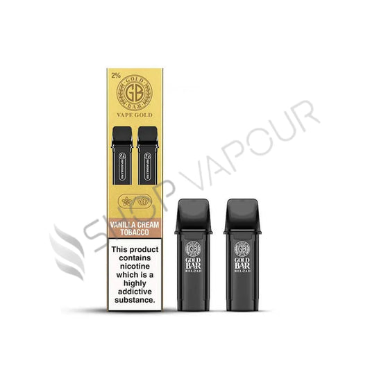 Vanilla Cream Tobacco Reload Prefilled Pods by Gold Bar