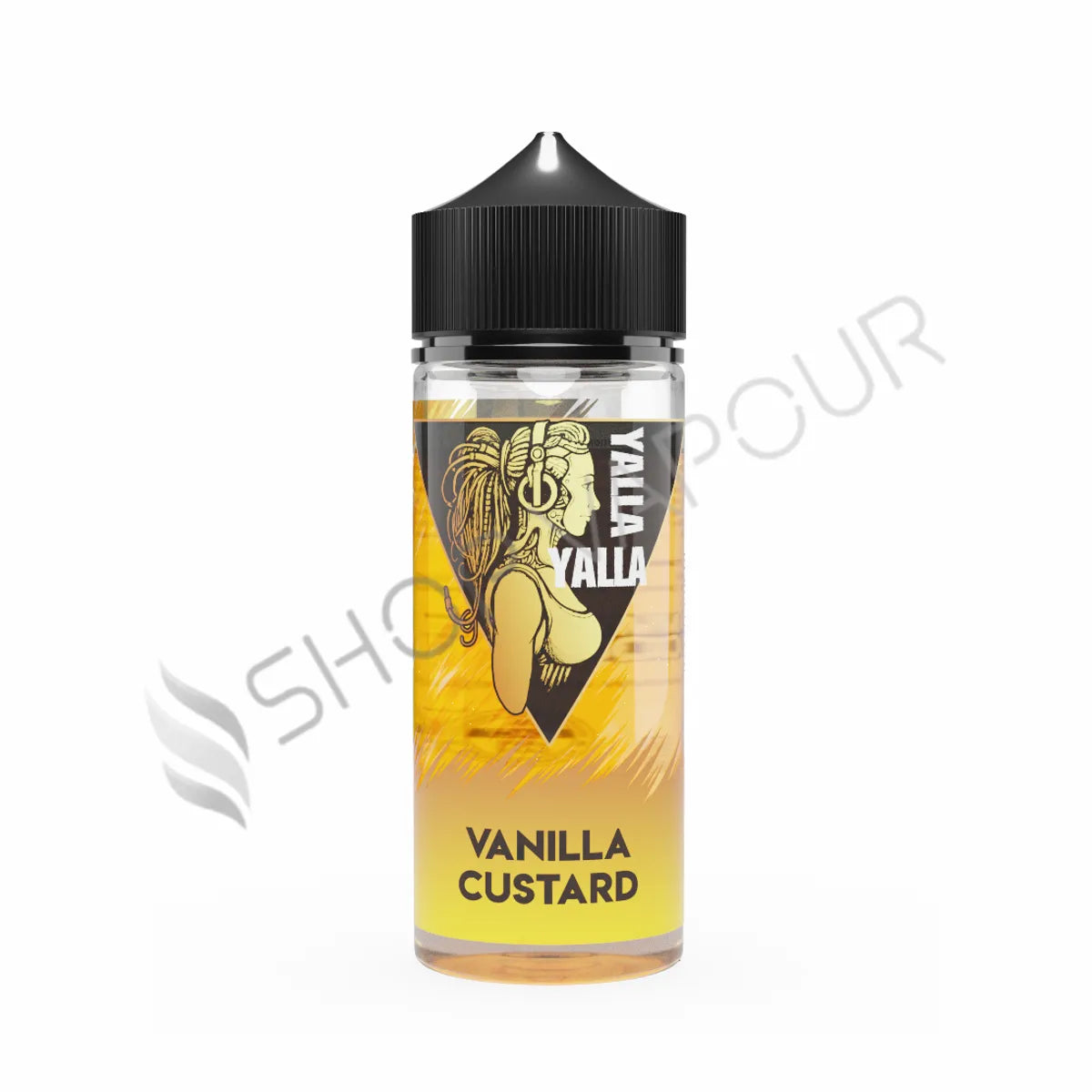 Vanilla Custard 100ml Shortfill E-Liquid by Yalla Yalla