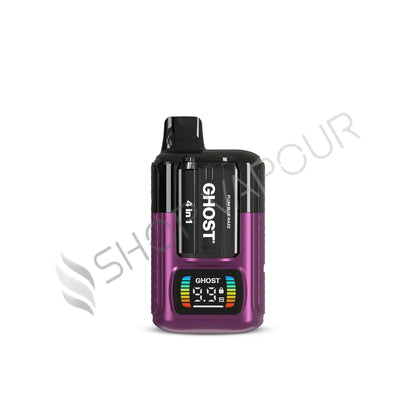 Vapes Bar Ghost 4 in 1 Prefilled Pod Kit - Plum Blue Razz