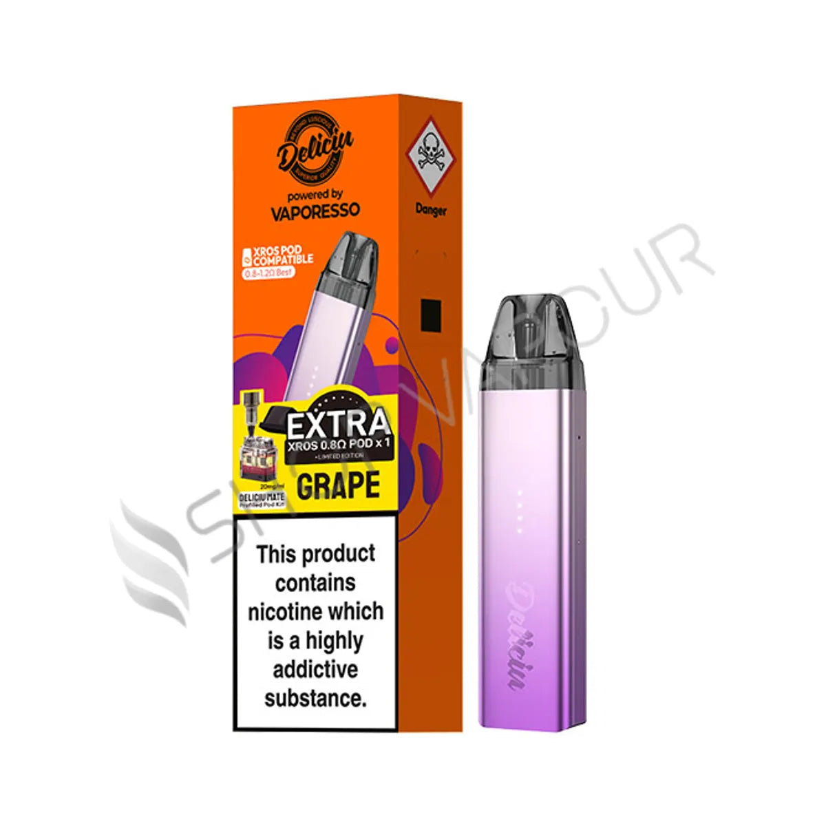 Vaporesso Deliciu Mate Vape Kit - Grape