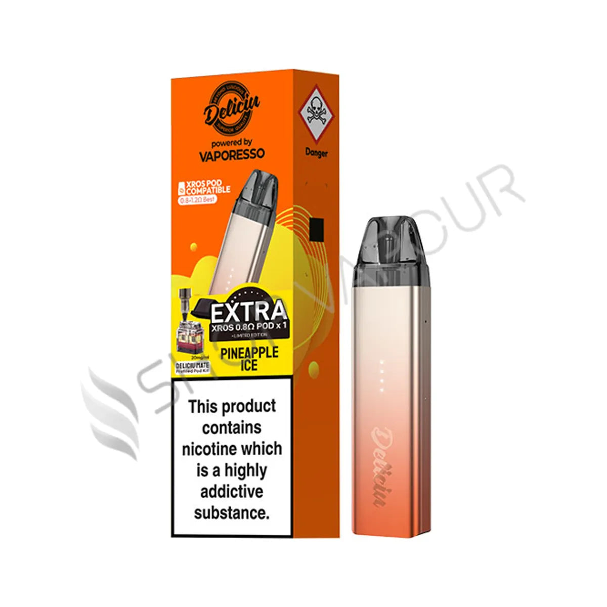 Vaporesso Deliciu Mate Vape Kit - Pineapple Ice