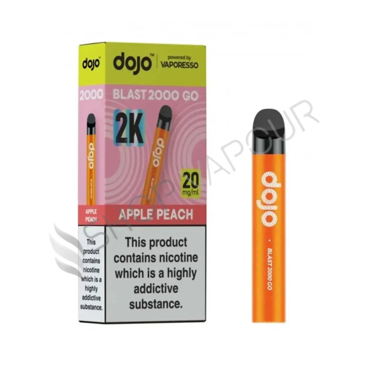 Vaporesso Dojo Blast 2000 Go Prefilled Pod Kit - Apple Peach